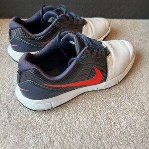 Nike Explorer CTRL Golf Shoes Men's Size 9.5 Spikeless White Blue Red 704694-102